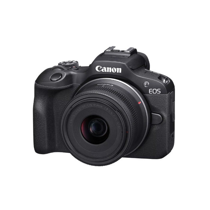 Canon EOS R100 + obiettivi RF-S 18-45mm IS STM + RF-S 55-210mm IS STM - Garanzia Canon Italia
