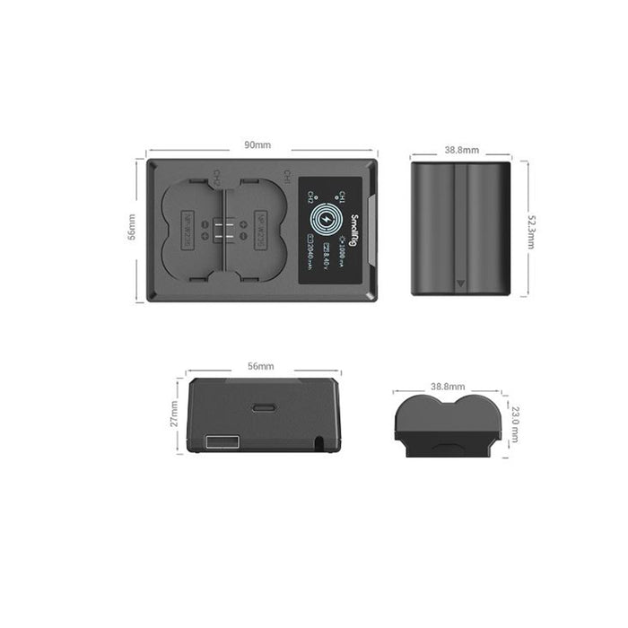 SmallRig NP-W235 Camera Battery and Charger Kit - Art. SR3822