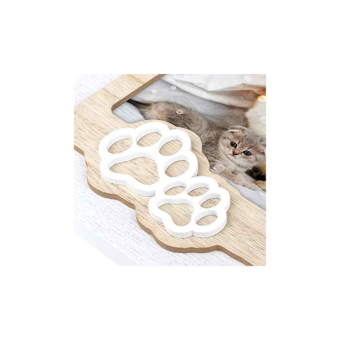 Cornice in legno "Zampa" (10x15) - Art. ZX3546