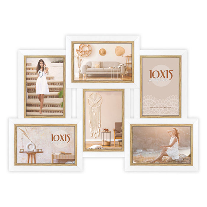 Cornice multipla in legno "Ayas 6Q" (6x10x15) - Art. CV662
