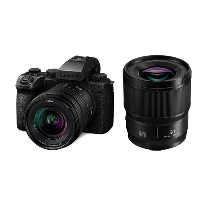 Panasonic Lumix S5 IIX + 20-60mm F3.5-5.6 + Kit 50mm (7S5X22) - Garanzia Fowa Italia