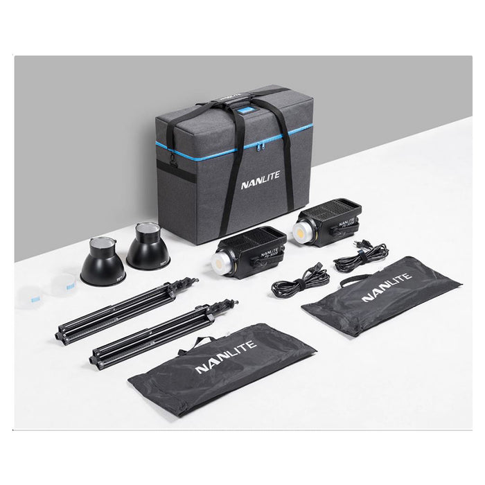 Nanlite FS300B (Kit 2 Led + 2 Stativi + 1 Borsa)
