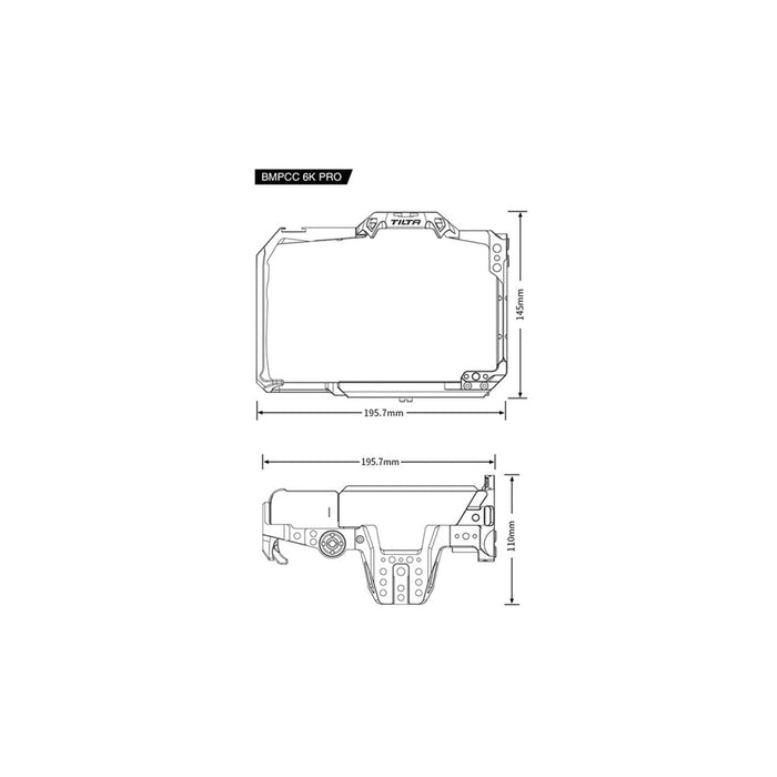 Tilta Full Camera Cage per Blackmagic Pocket 6K Pro