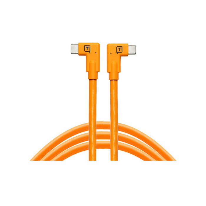 Tether Tools TetherPro Cavo da USB-C a USB-C 4.6m ad alta visibilità - Art. CUC15RT2RT-ORG