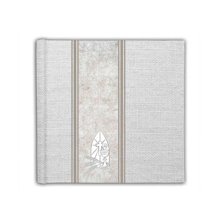 Album con pagine in cartoncino bianco "Comunion 12" 12 pagine (24x24)/20 pagine (31x31) - Art. CMV242412/CMV313120