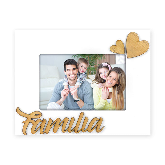 Cornice in legno "Familia" (10x15) - Art. FE6346