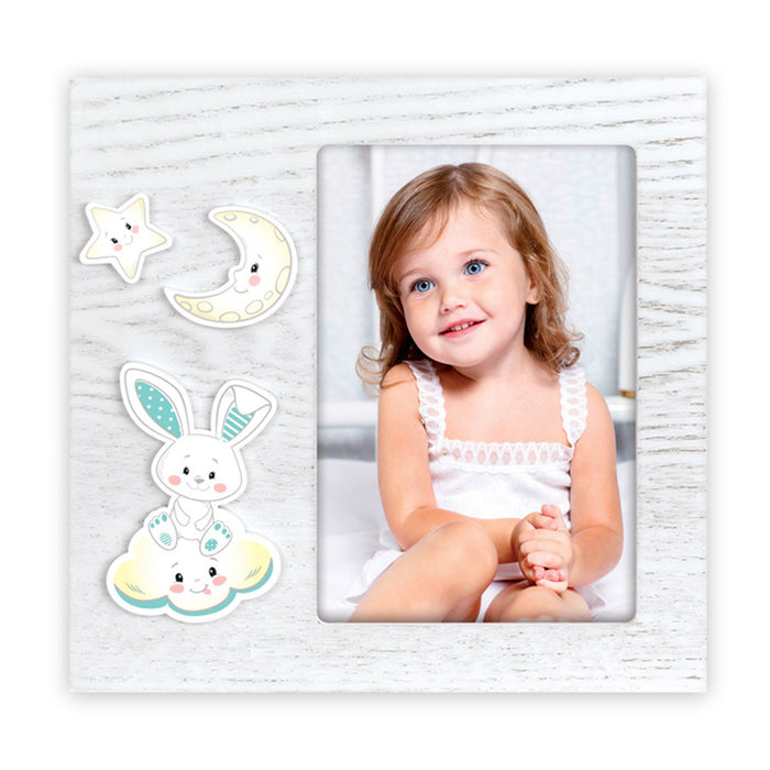 Cornice in legno "Enny (Blue)" (10x15) - Art. DF946B