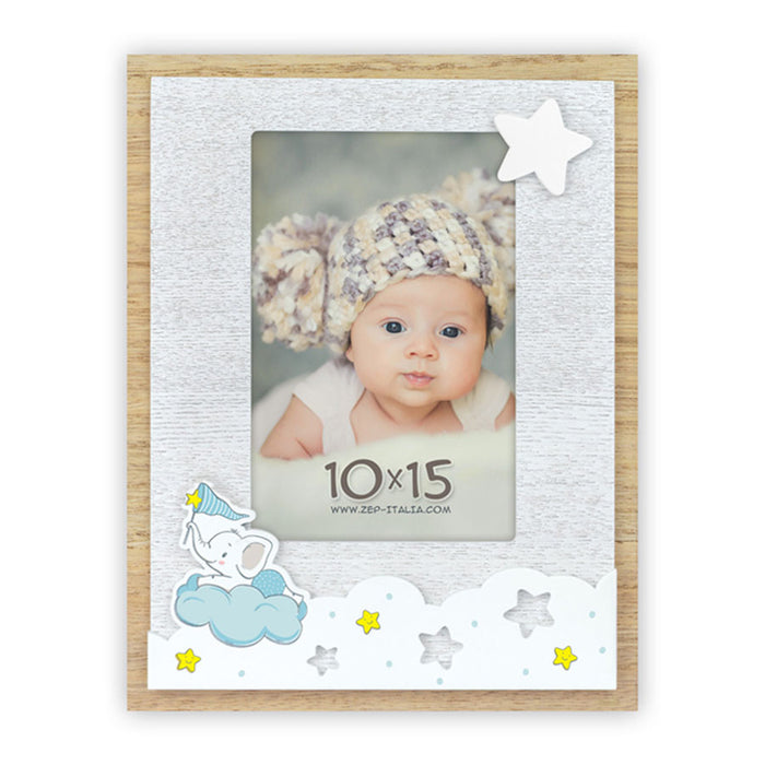 Cornice in legno "Ilaria (Blue)" (10x15) - Art. VG846B