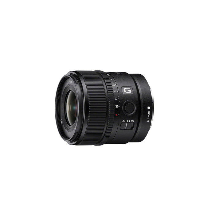 Sony E 15 mm F1.4 G (SEL15F14G) - Garanzia Sony Italia