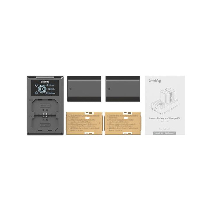 SmallRig NP-FZ100 Camera Battery and Charger Kit - Art. 3824B
