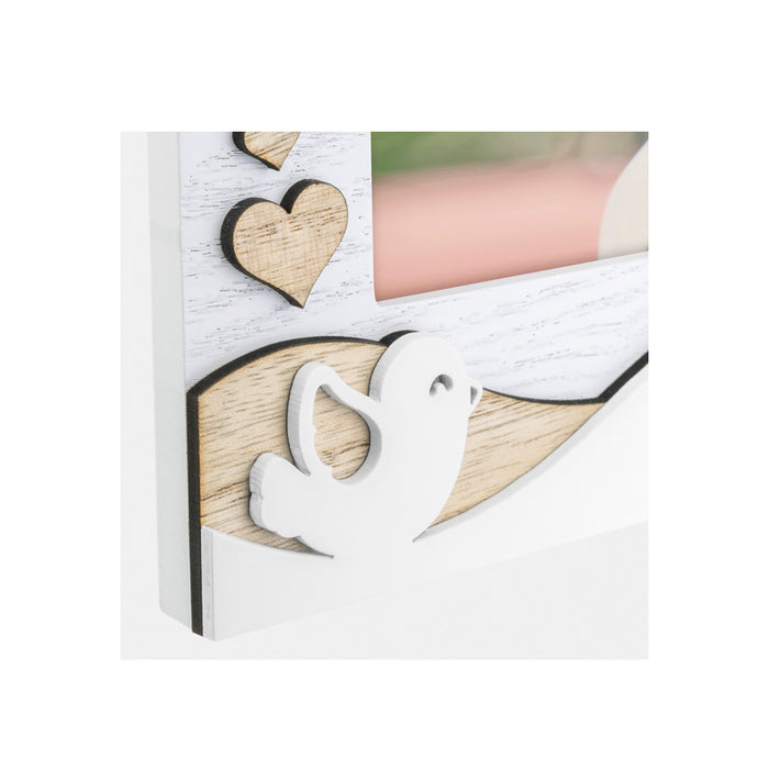 Cornice in legno "Battesimo" (13x18) - Art. DR5464