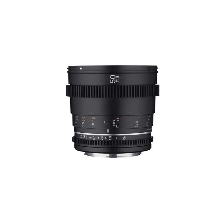 Samyang 50mm T1.5 Mark II VDSLR (Per Sony E) - Garanzia Fowa Italia