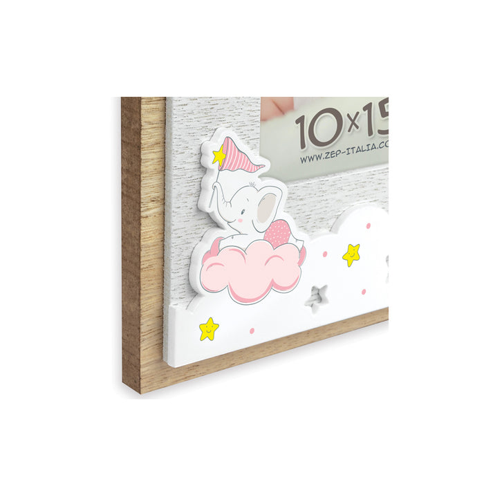 Cornice in legno "Ilaria (Pink)" (10x15) - Art. VG646P