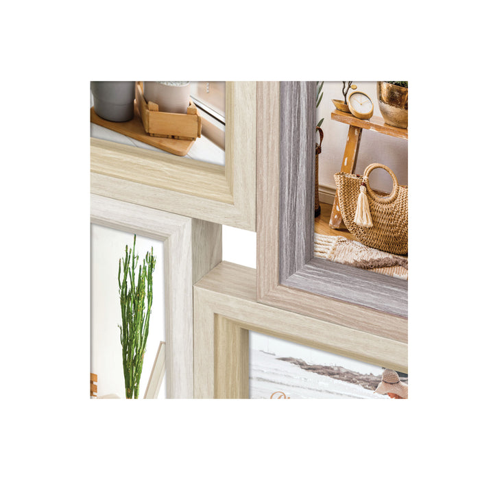 Cornice multipla in legno "Zara 6Q" (6x10x15) - Art. VZ662