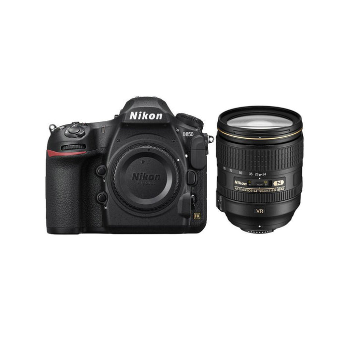 Nikon D850 + AF-S 24-120mm f/4G ED VR - Garanzia 6 anni Nital Italia