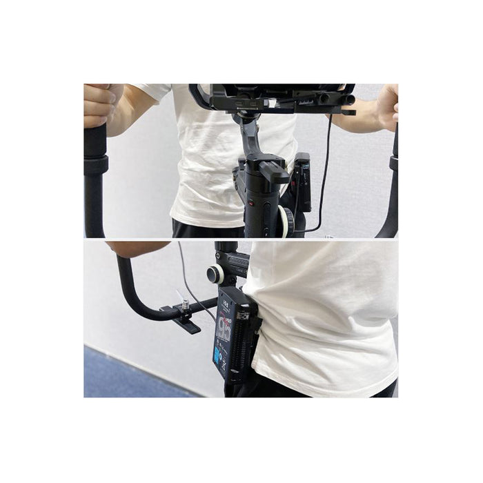 SmallRig Mini V Mount Battery Plate con clip per cintura - Art. SR2990