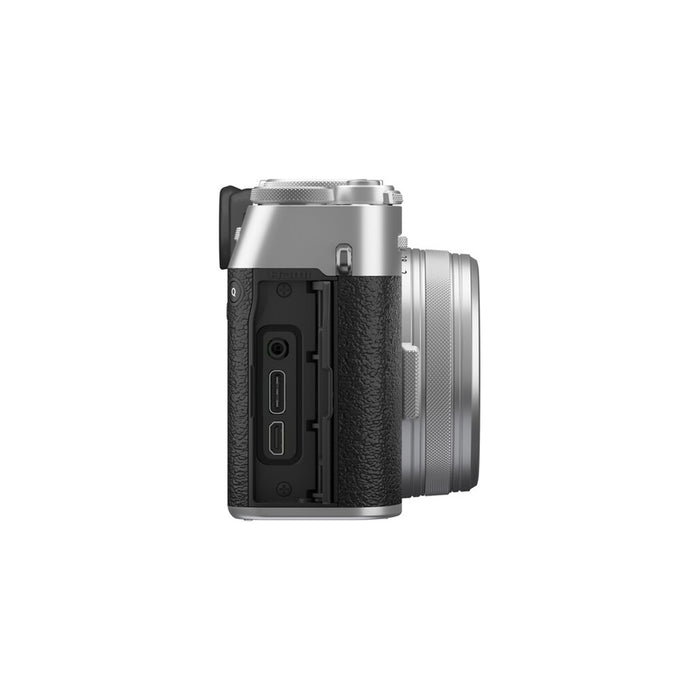 Laterale Fujifilm X100VI (Silver) - Garanzia Fujifilm Italia