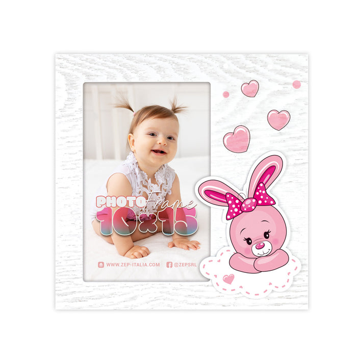 Cornice in legno "Maya Pink" (10x15) - Art. NB883P