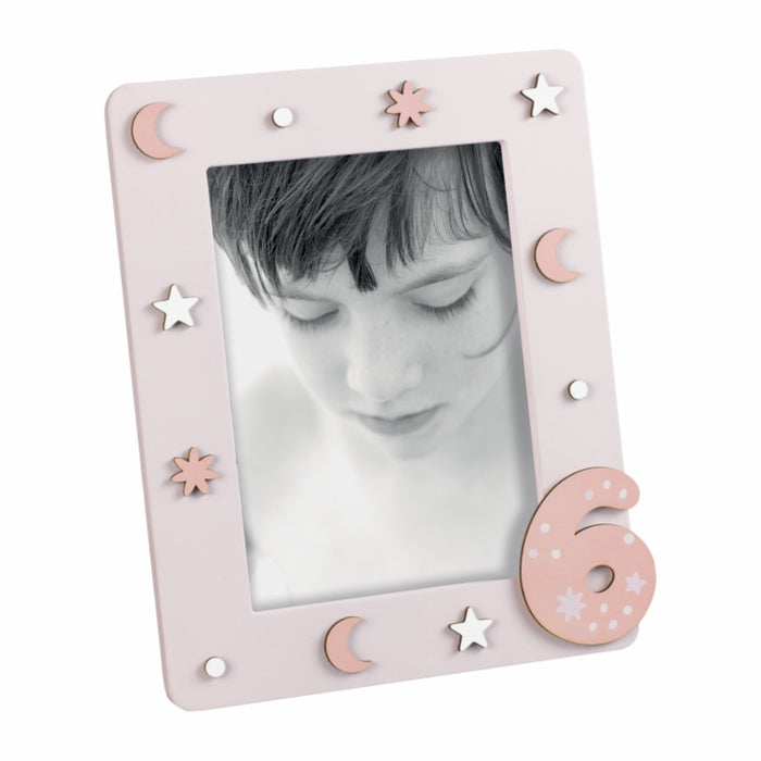 Mascagni cornice in legno (13x18) - Art. A1548 (Rosa)