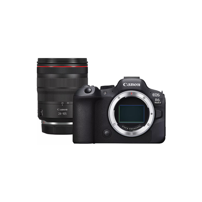 Canon EOS R6 Mark II + obiettivo RF 24-105mm F4 L IS USM - Garanzia Canon Italia