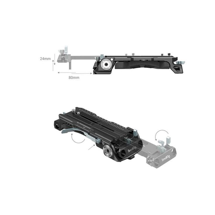 SmallRig Shoulder Pad Pro per piastra base a sgancio rapido Sony VCT-14 -Art. SR2837