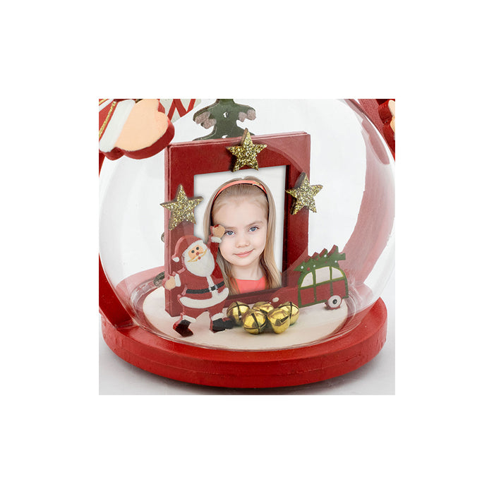 Decorazione natalizia portafoto "Kilian" (3,5x4,5) - Art. LS737