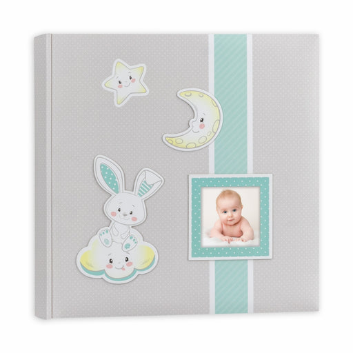 Album con pagine in cartoncino bianco "Fred Blue" 20 fogli (24x24)/30 fogli (32x32) - Art.DF2420B/DF3230B