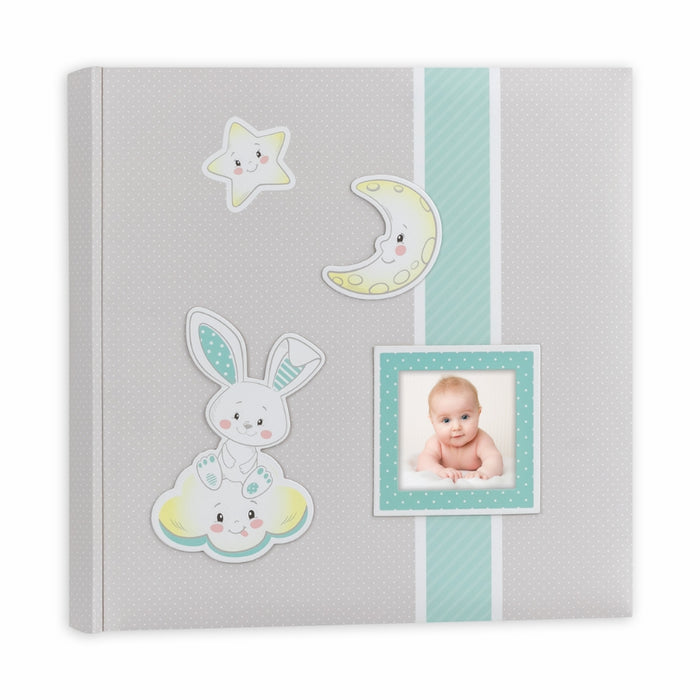 Album con pagine in cartoncino bianco "Fred Blue" 20 fogli (24x24)/30 fogli (32x32) - Art.DF2420B/DF3230B