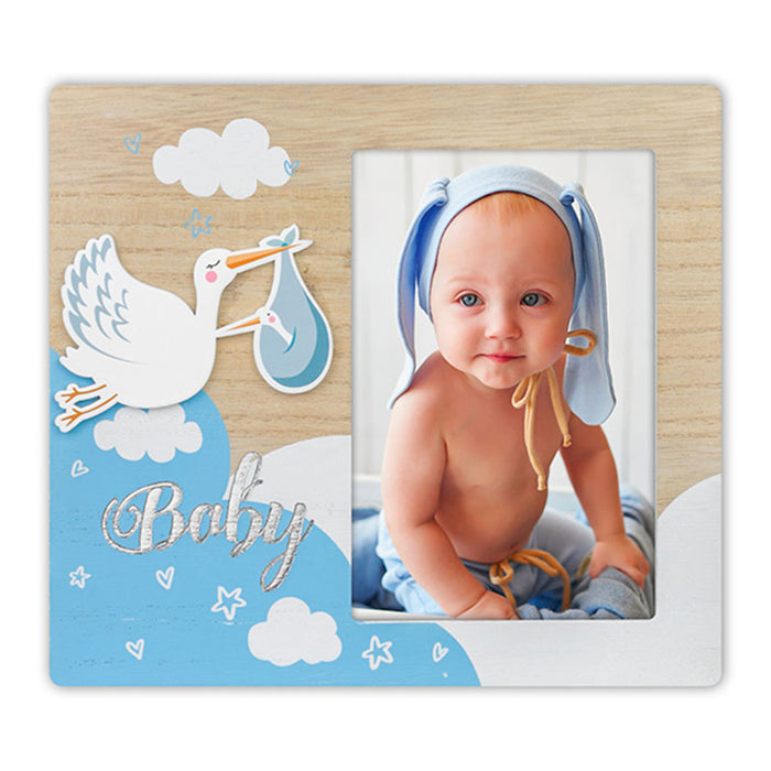 Cornice in legno "Eolo Blue" (10x15) - Art. VG422B