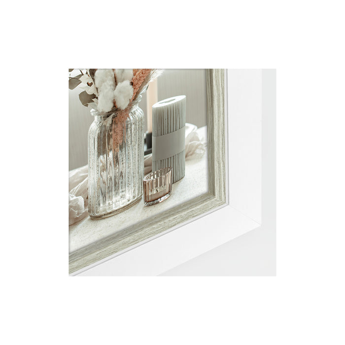 Cornice multipla in legno "Sion 2Q" (2x10x15)/(2x13x18) - Art. CD786/CD787