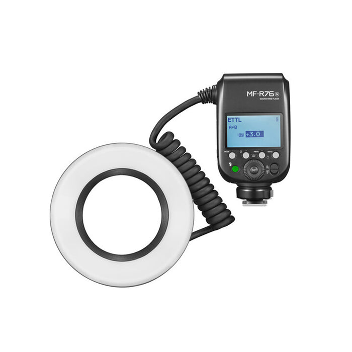 Godox MF-R76N + Macro Ring (Per Nikon)