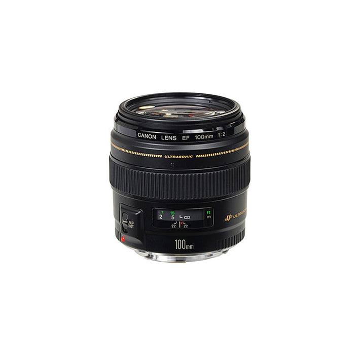 Canon EF 100mm F2 USM - Garanzia Canon Italia
