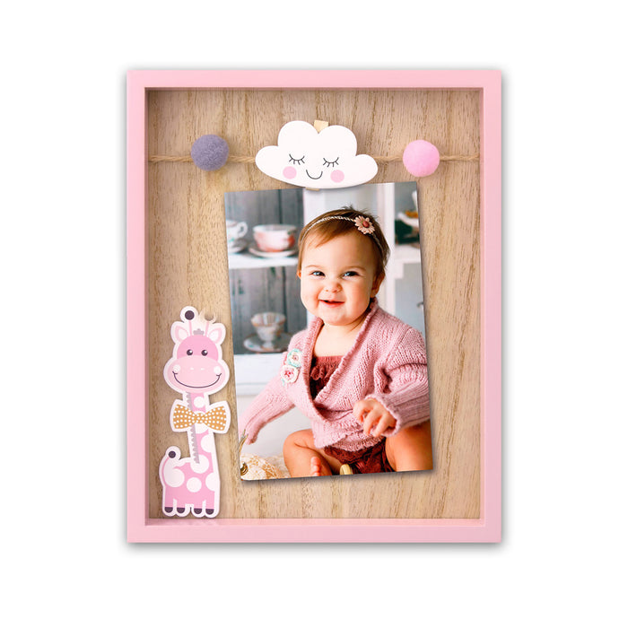 Cornice in legno "Ryan (Pink)" (10x15) - Art. VG446P