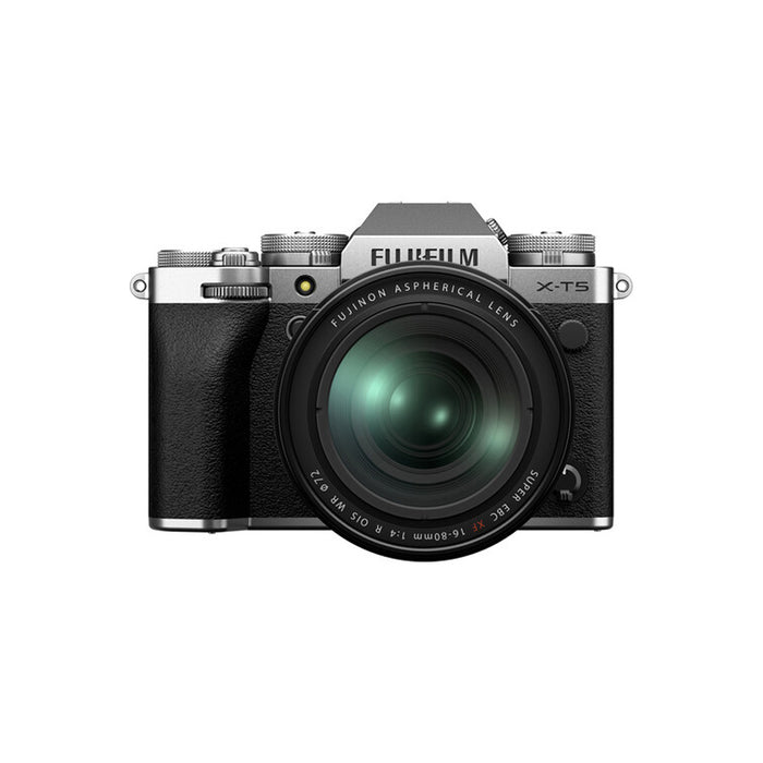 Fujifilm X-T5 (Silver) +16-80mm F4 R OIS WR - Garanzia Fujifilm Italia