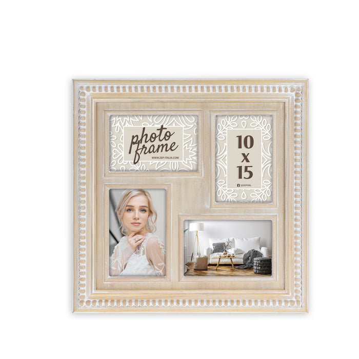 Cornice multipla in legno "Tika" (4x10x15) - Art. EK355