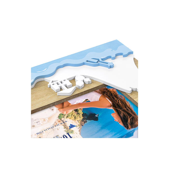 Cornice in legno "Island" (10x15) - Art. PN7246