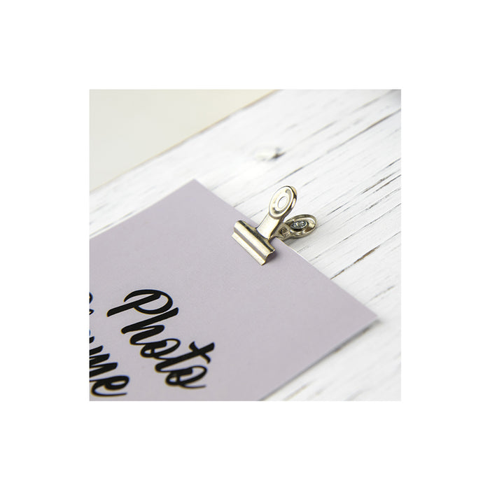 Cornice multipla in legno con clip portafoto "Selena" (10x15) - Art. LC30S