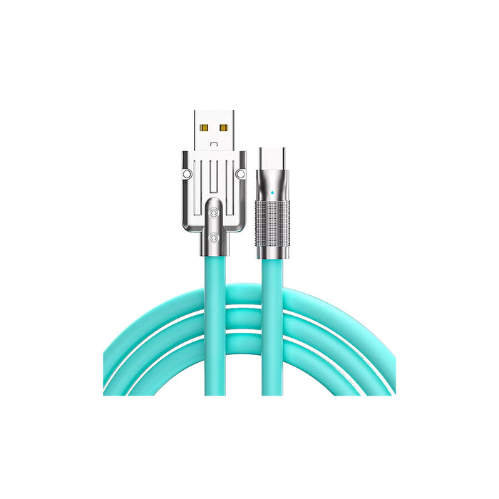 OneGear cavo zinco 120W 6A 1m (USB-TYPE C) - Verde