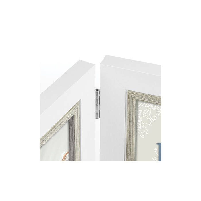 Cornice multipla in legno "Sion 2Q" (2x10x15)/(2x13x18) - Art. CD786/CD787