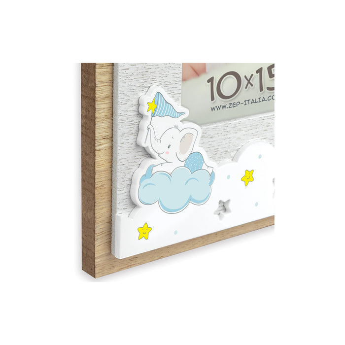 Cornice in legno "Ilaria (Blue)" (10x15) - Art. VG846B