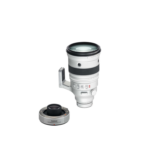 Fujinon XF 200mm F2 R LM OIS WR + Teleconverter Fujinon XF 1.4X TC F2 WR - Garanzia Fujifilm Italia