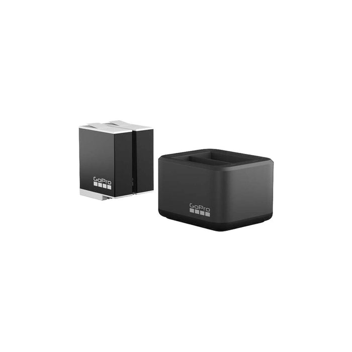 GoPro Caricabatteria doppio + Batterie Enduro (per Hero12 Black, Hero 11 Black, Hero 10 Black)