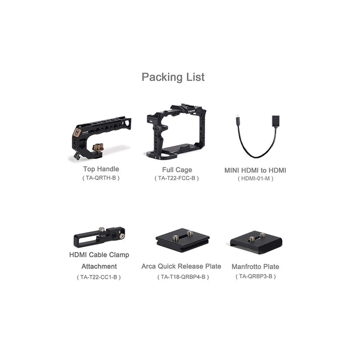 Tilta Camera Cage per Canon R5/R6 - Art. TA-T22-A-B V2