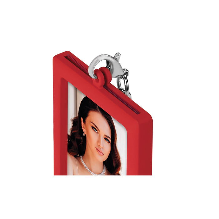 Portachiavi con foto in metallo (3,5x4,5) - Art. AA9R