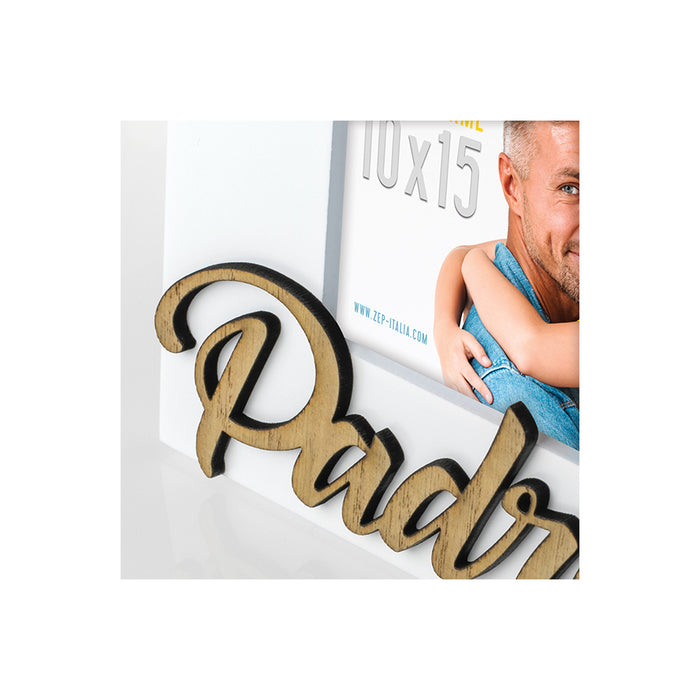 Cornice in legno "Padrino" (10x15) - Art. MN7746