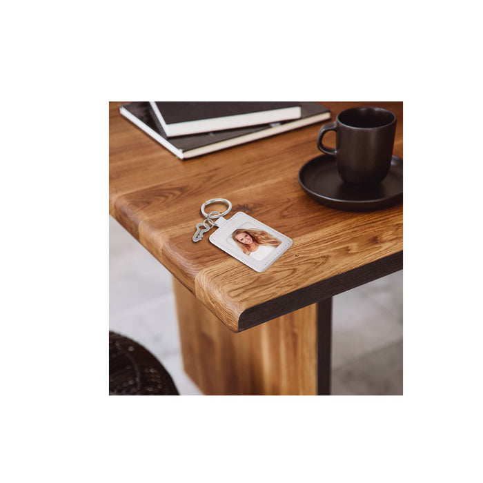 Portachiavi con foto in similpelle (3,5x4,10) - Art. AE3K