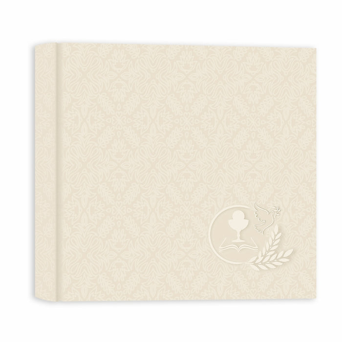 Album con pagine in cartoncino bianco "Comunion 13" 20 fogli (24x24)/20 fogli (31x31) - Art. CS242420/CMS313120