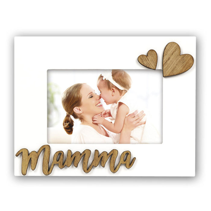 Cornice in legno "Mamma I" (10x15) - Art. MM465I