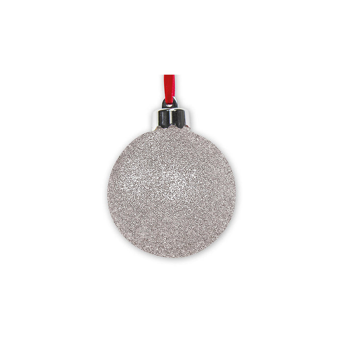 Palla di natale "Photo Snow Flake Silver" (7,5x7,5) - Art. SF105S