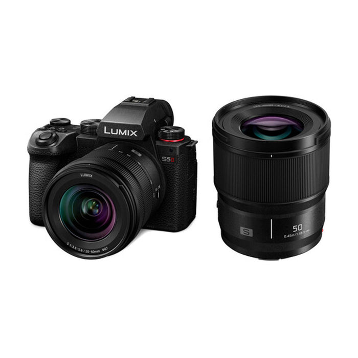 Panasonic Lumix S5 II + 20-60mm + KIT 50mm (7S5M22) - Garanzia Fowa Italia
